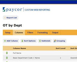 Paycor Unveils Custom Web Reporting Payroll and HR Software