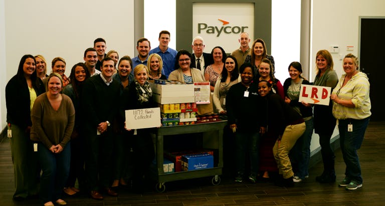 A Truck Full of Love from Paycor Community Partners