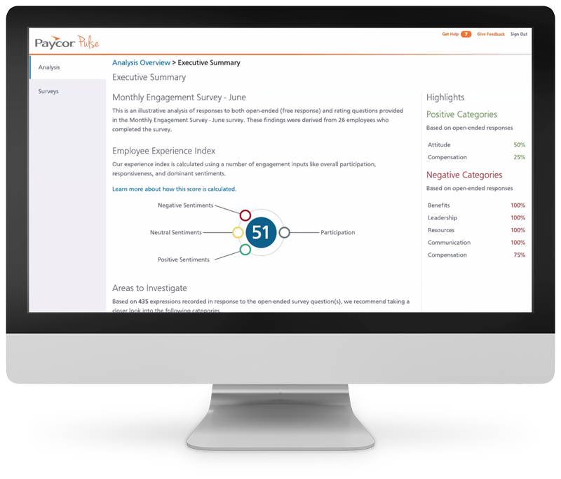 employee engagement survey summary results