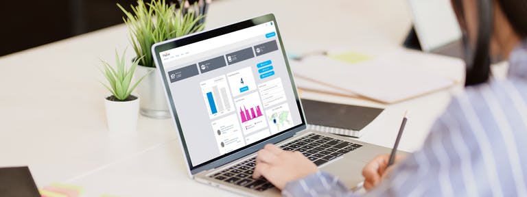 learning management system dashboard